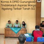 Temui Perwakilan Warga Ngalang, Komisi A DPRD Kabupaten Gunungkidul Respon Aspirasi